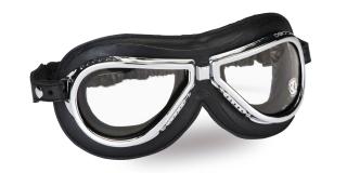 Climax - Vintage 500 Szemüveg - Fekete - króm, átlátszó plexivel