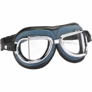 Climax - Vintage 513 Szemüveg (Kék-króm) - Átlátszó plexivel