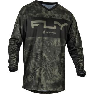 Fly Racing - F-16 Kryptek USA 2024 mez (Szürke - fekete)