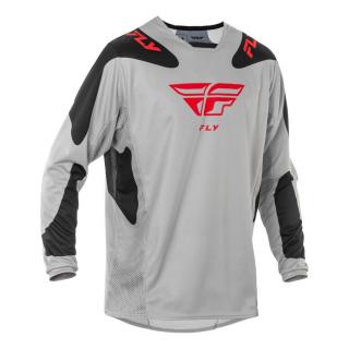 Fly Racing - Kinetic Sym USA 2025 mez (Szürke - piros - fekete)