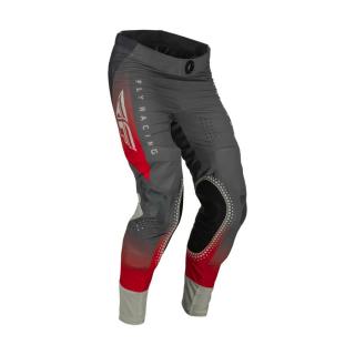 Fly Racing - Lite USA 2023 motoros nadrág (Szürke - piros)