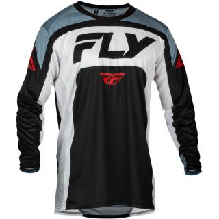Fly Racing - Lite USA 2024 mez (Fekete - fehér - szürke)