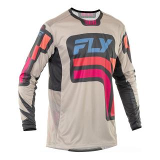 Fly Racing - Lite USA 2025 mez (Szürke - rózsaszín)
