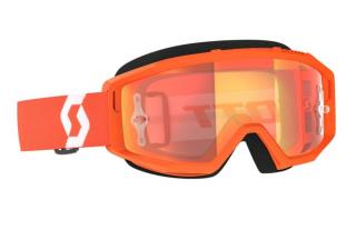 Scott - Primal Narancssárga Cross szemüveg - Narancssárga tükrös plexivel