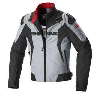 Spidi - Sport Warrior Tex motoros kabát (Szürke - fekete)