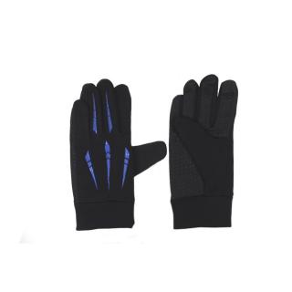 Textil motoros kesztyű 9-29 M/L (Fekete - Kék)