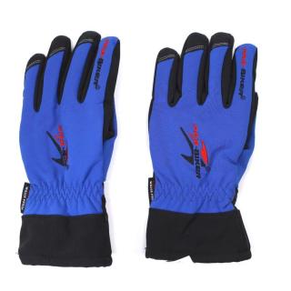Textil motoros kesztyű MTV-06 (Kék - Fekete)