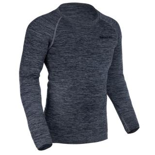 Thermo hosszú ujjú Férfi felső ADVANCED BASE LAYER, OXFORD ADVANCED (szürke/fekete)