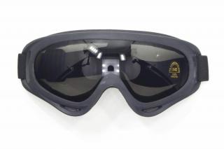 WB E-01 Cross szemüveg (Sötét plexivel)