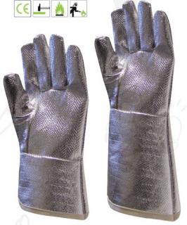 38cm-es alumínizált kesztyű, aramid belsővel 59892-es, Bőr munkakesztyű_GAN59892