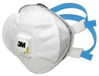 3M_8825_000FFP2SL RÉSZECSKESZŰRŐ FÉLÁLARC, 50 DB/KRT