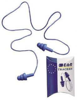 3M_TR-01-000_E.A.R. Tracers fémjelzős, zsinóros füldugó, lamellás, kék (SNR 32dB)