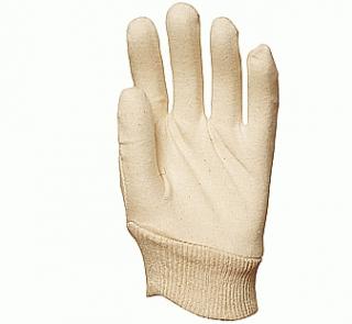 4105_Interlock 30 gr-os pamutkesztyű mandzsettával