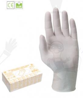5816_Latex púder nélküli vizsgálókesztyű 100 db-os 5816-20-as