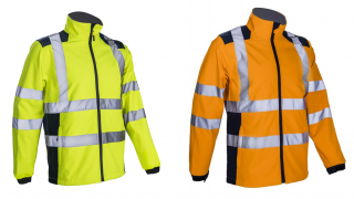 5KPA160 - 5KPA170_KANPA HI-VIZ SÁRGA/NARANCS SOFTSHELL DZSEKI
