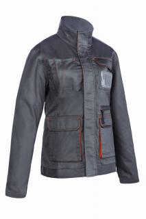 5MIJ1500XL_Coverguard Misti női munkakabát szürke/narancs