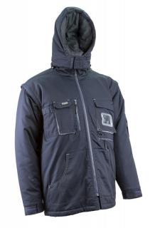5NAW050_Coverguard téliesített munkaruha NAVY télikabát