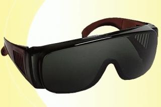 60403_Lux optical Visilux 3 munkavédelmi füstszínű védőszemüveg, víztiszta