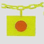 70058_Fényvisszaverő prizma, felakasztható tokban, 14x10 cm