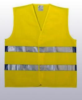 70213_Fluo jólláthatósági mellény 70213 keresztcsíkos, XXL méret, Jólláthatósági