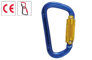 71112_Karabiner, elfordítós, 20 mm nyílású, alumínium