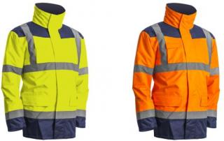 7KAN_KANATA 4/1 HI-VIZ PE MUNKAVÉDELMI KABÁT
