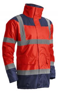 7KETR_Keta hi-viz piros munkavédelmi kabát
