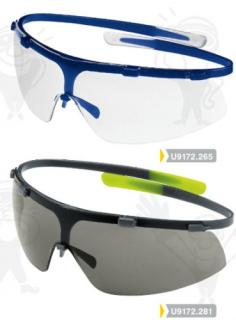 9172281_Uvex Super G munkavédelmi védőszemüveg füstszínű lencsével