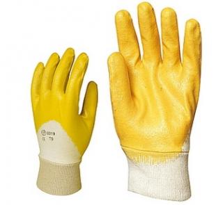 9317_Nitril light Eco szellőző hátú sárga nitril kesztyű 21-es
