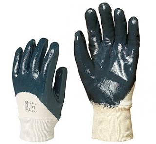 9417_Nitril light Eco szellőző hátú, kék vastag nitril kesztyű 21-es