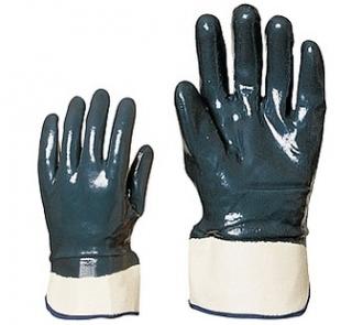 9618_Nitril light Eco kétszer, kézháton is mártott kék nitril kesztyű 20-as