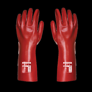 A435_Portwest, PVC hosszúszárú kesztyű