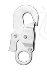 AZ002_KARABINER rugós acélzár, 18 mm nyílású