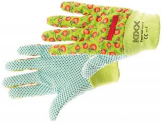 C01050042_FAST FRUIT textil védőkesztyű pöttyök zöld 8