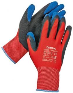 C01080093_VANELLUS P PES-latex mártott védőkesztyű 10