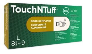 C0109001299_TOUCH N TUFF 69-210 - Latex púderes egyszerhasználatos kesztyű 100 db