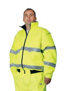 c03010071_CLOVELLY 2in1 HiVis pilóta dzseki sárga, Jólláthatósági