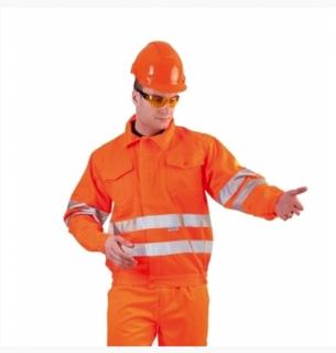 c03010103_KOROS HiVis kabát narancssárga , Jólláthatósági