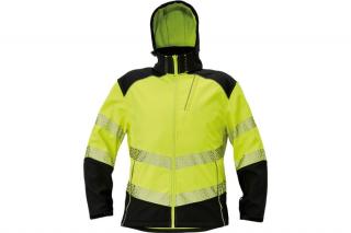 C030105437000x_f.a. KNOXFIELD PROFI HI-VIS softshell dzseki sárga