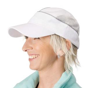 C0314005380999_ALZETTE fehér sapka ezüst csíkkal