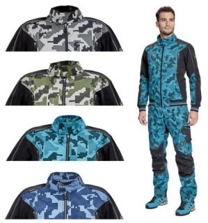C03510005xx0xx_NEURUM CAMOUFLAGE rugalmas TRIFIBETEX férfi kabát - több színben