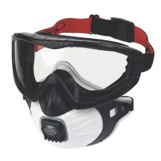 C0701010099999_JSP FILTERSPEC PRO: 3 db porálarc + 1 db szemüveg FFP2 Minőségi Angol márka!
