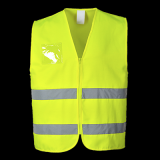 C497-s Portwest, Hi-Vis kevertszálas mellény, Jólláthatósági