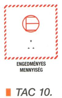 Engedményes mennyiség TAC10