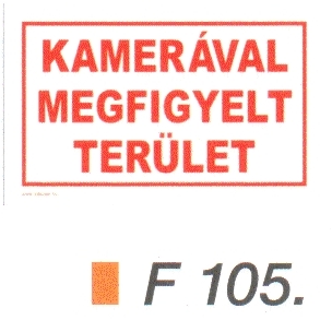 F105_Kamerával megfigyelt terület