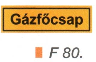 F80_Gázföcsap