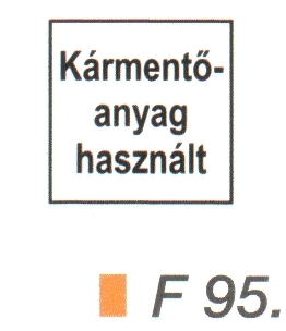 F95_Kármentö anyag (használt)