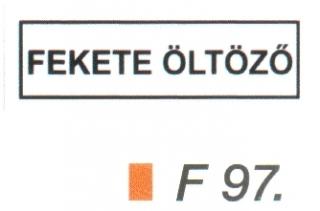 Fekete öltözö F97