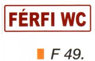 Férfi WC F49