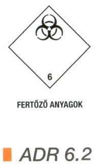 Fertözö anyag ADR 6.2